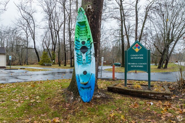 The Canoe City Metropark in Leavittsburgh.