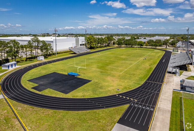 Catch a game of football at Pinellas Park High School.