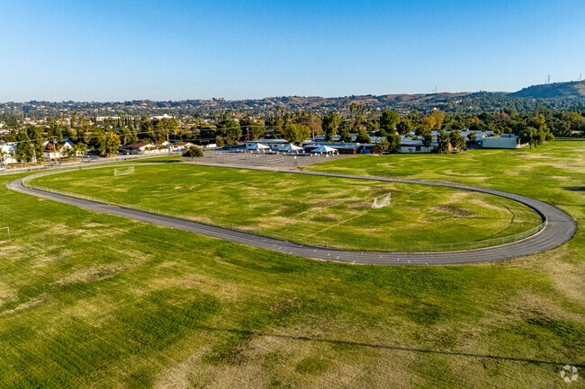 The track and field at Alvarado Intermediate School in Rowland Heights