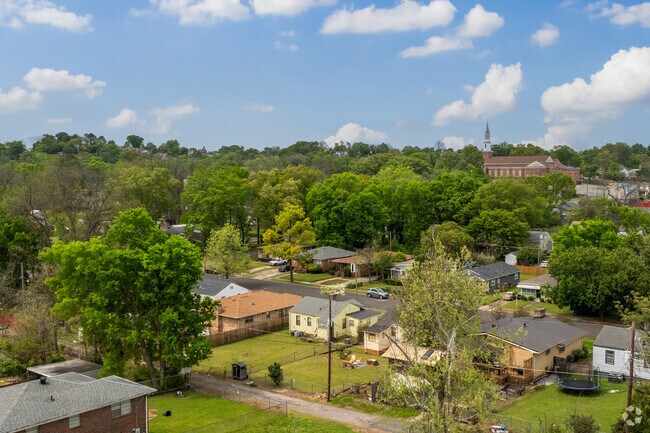 Find a small town feel near downtown in Rising-West Princeton.