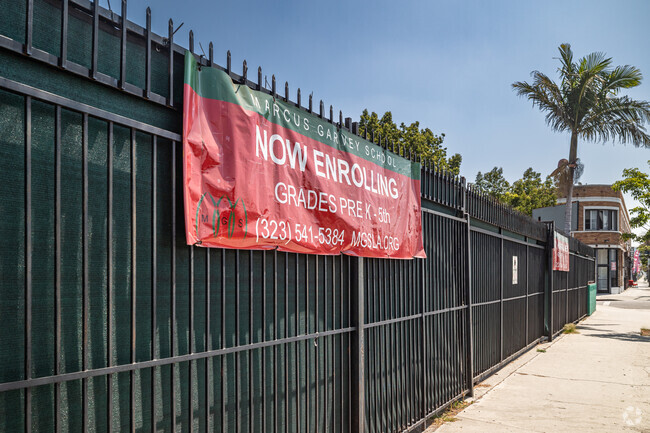Grades Pre-K to 5th are welcome to enroll at Marcus Garvey Elementary in Los Angeles, CA.