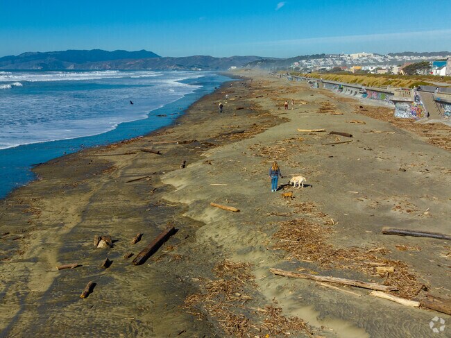 West Portal is close to Ocean Beach on the Pacific shoreline.