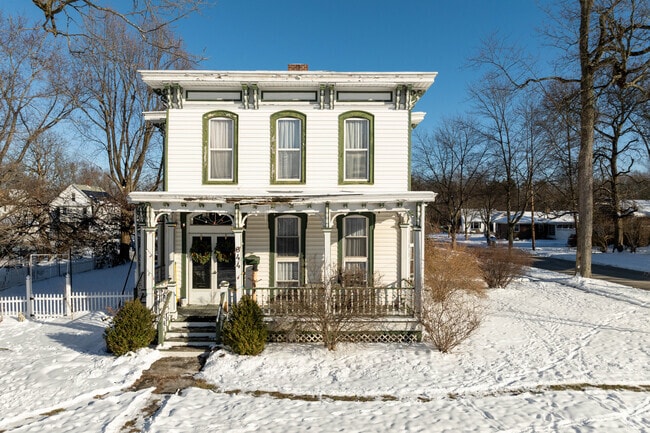 This Italianate-style home can be found in the historic neighborhood in downtown Medina.