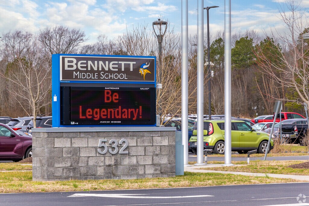 Bennett Middle School students love the hard-working teachers at their school.
