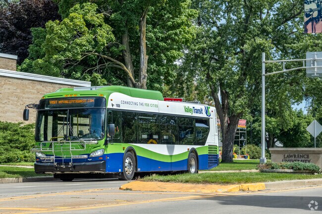 Erb Park in Appleton has several active Valley Transit bus lines, like the 5, 6 and 16.