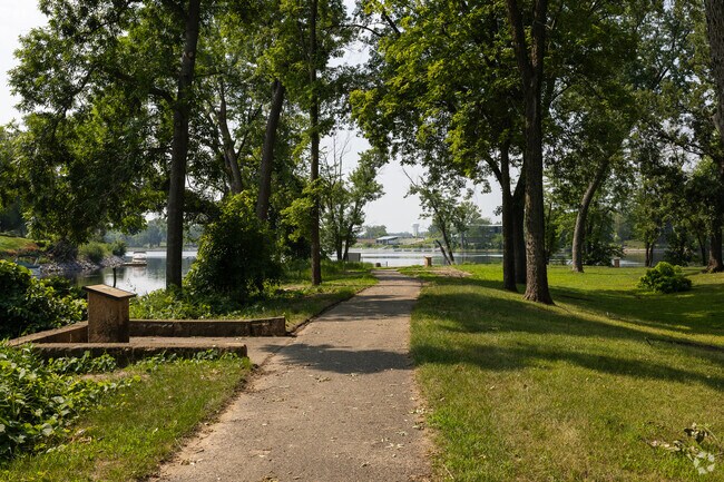 Peninsula Park is in the Coon Rapids neighborhood of Minneapolis.