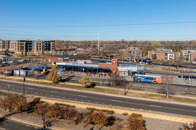 Metro Transit buses along 63rd Avenue connect Orchard Lake to the Minneapolis metro area.
