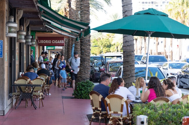 Bal Harbour has plenty of shops and restaurants on Collins Ave.