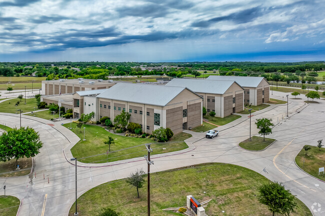 Harpool Middle School fosters a rigorous academic and technological curriculum.