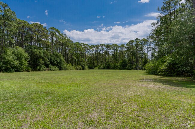 Students at Indigo Christian Academy can utilize the spacious field area for outdoor activities.