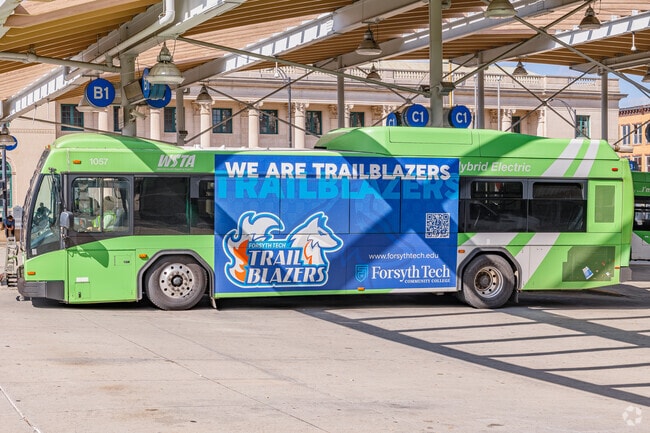 Winston-Salem's Transit Authority serves Flat Rock and other nearby communities.