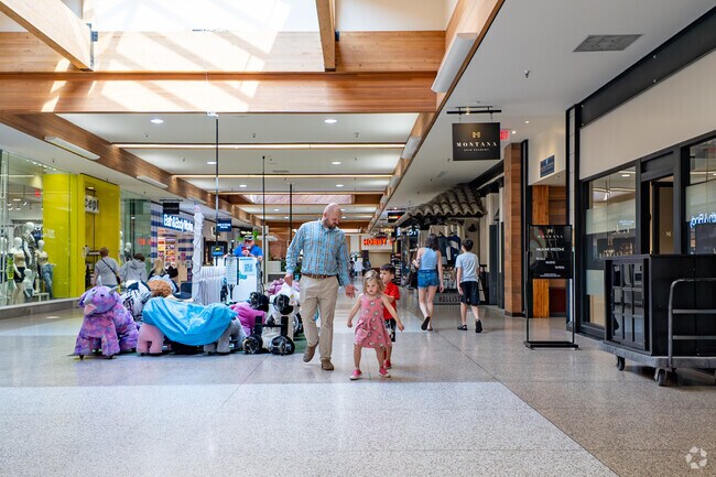Southgate Mall is the largest indoor shopping center.