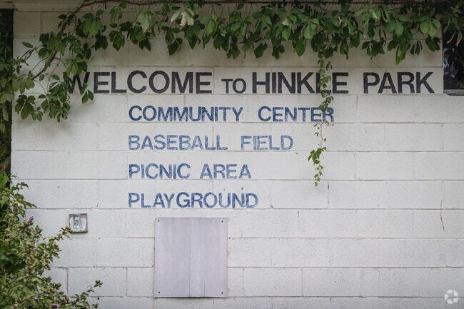 You can find some play time at the park in Hinkles.