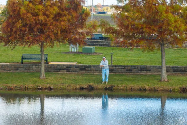 Go fishing at the lake in Southwind Park.