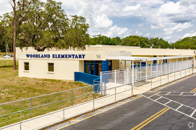 Woodland Elementary School is a public school located in Zephyrhills, FL, which is in a small suburb setting.