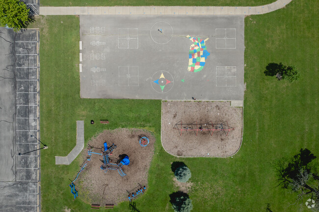 Burroughs Elementary encourages kids to get outside and play.