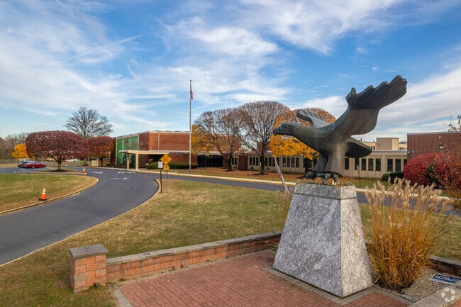 The West Deptford High School mascot is the Eagle.