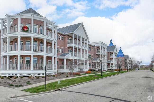 Rows of newly constructed condos can be found sitting near Harbor Park in downtown Kenosha.