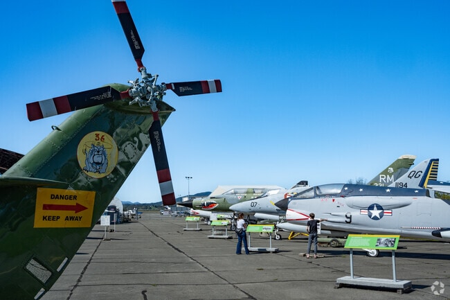 Fulton offers the Pacific Coast Air Museum for flight enthusiasts.