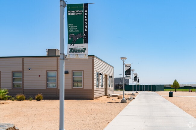 Burroughs High School has a 20 to 1 student-teacher ratio.