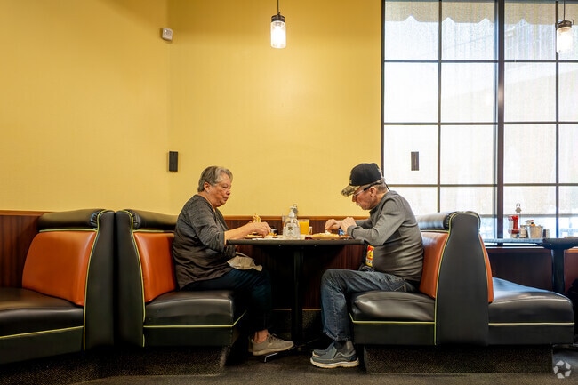 A popular spot for Calimesa residents to eat is at the Kafe Royale Restaurant.