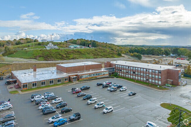 David Pouty High School in East Spencer is in Spencer, Massachusetts.