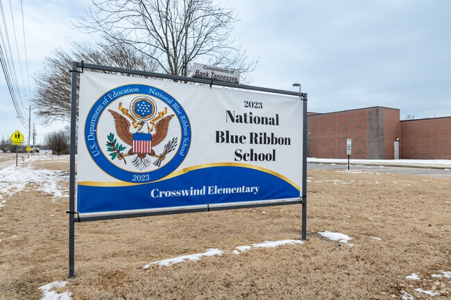 Crosswind Elementary School is located at 831 Shelton in Collierville.