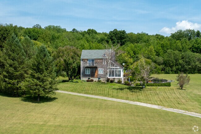Pawling features many homes that sit on large lots amongst local farms.