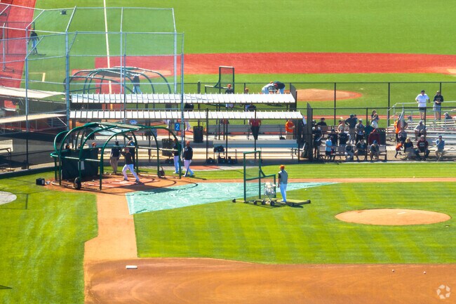 Grab your peanuts and cracker-jacks at the nearby Joker Merchant Stadium for a Detroit Tigers spring training game.