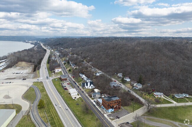 The Ohio River Scenic Byway, also known as Route 50, passes through Addyston.