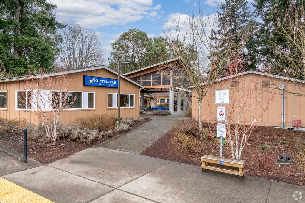 Northstar Middle School entrance.