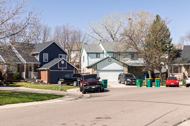 There are several cu-de-sacs throughout  Holly Crossing.