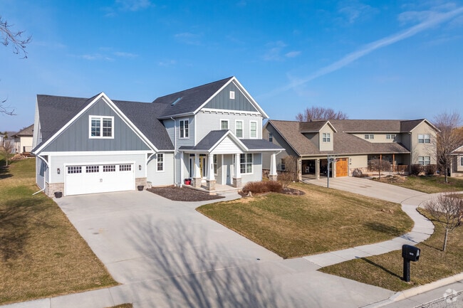 Newly built homes in the Plymouth area can be found within subdivisions surrounding the city.