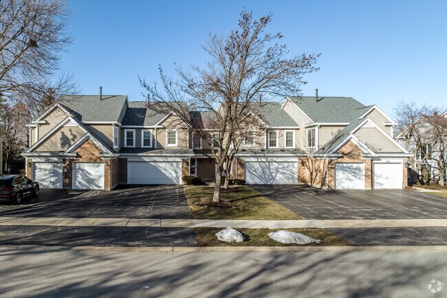 Some residents in North Itasca opt for townhouse living.