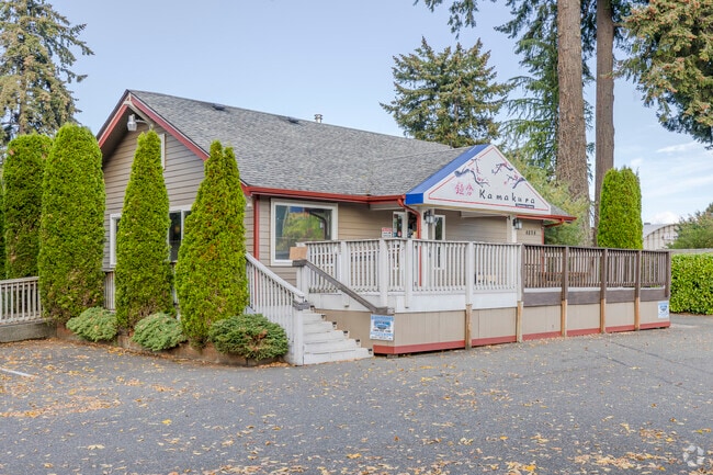 Kamakura Japanese Cuisine is a favorite in the Lacey area.