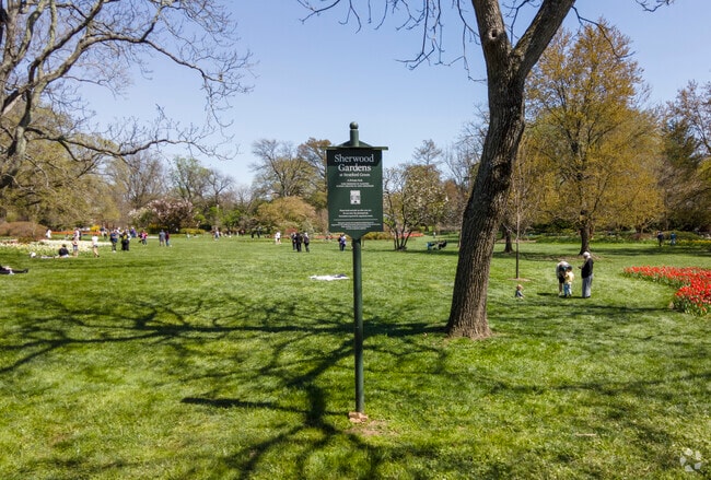 Sherwood Gardens is a privately-owned community park in Radnor-Winston.