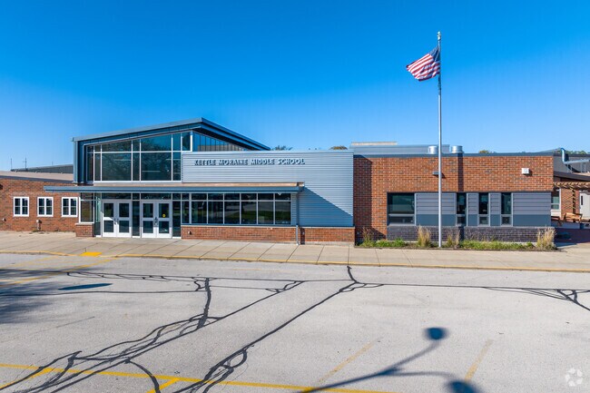 Kettle Moraine Middle School is an A-rated school near Delafield Town.