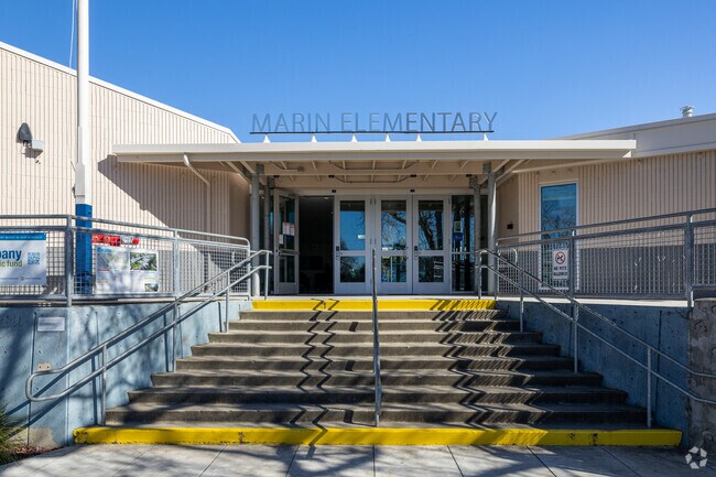 Educational cornerstone Marin Elementary in Albany.