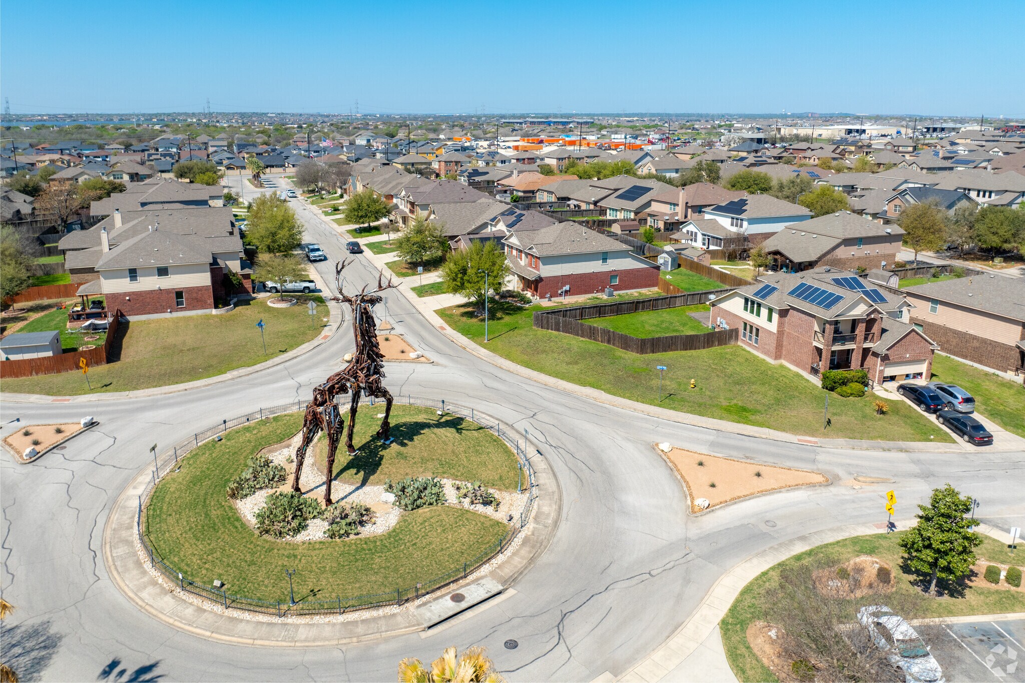 The quant and pleasant neighborhood of East San Antonio.