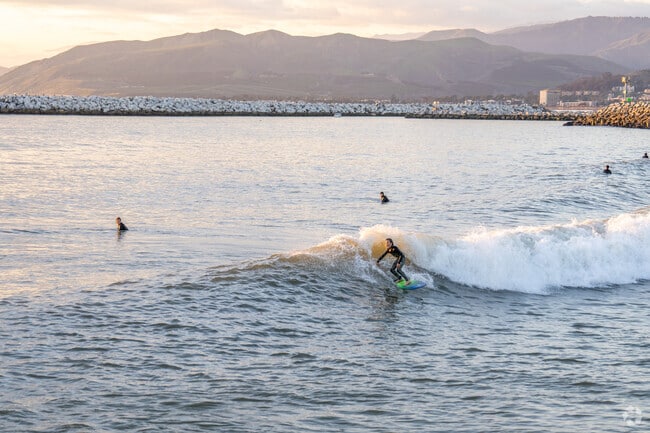 Catch a wave at nearby Ventura Harbor.