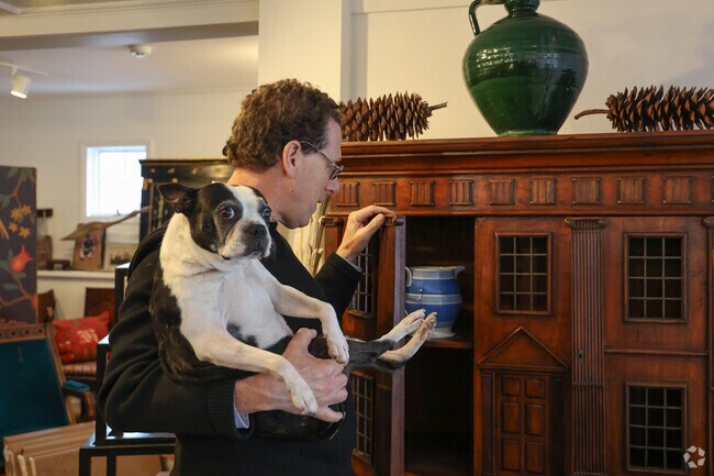 Andrew Spindler Antiques & Design offers an eclectic mix of fine period furniture.