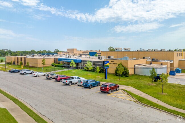 Nathan Hale Middle School serves grades 7-8 in Tulsa Public Schools.