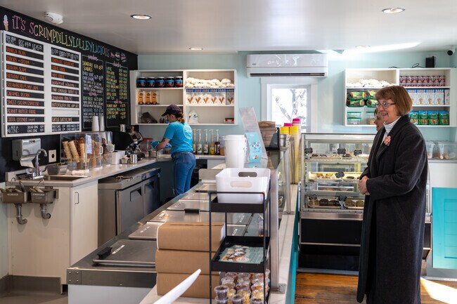 Enjoy some ice cream at Lolly's, there are in the Monument nieghborhood.