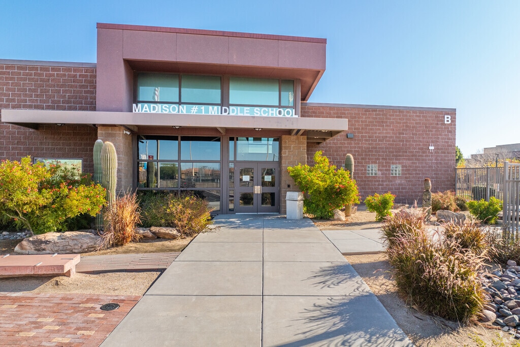 The main office at Madison No. 1 Middle School in Phoenix.