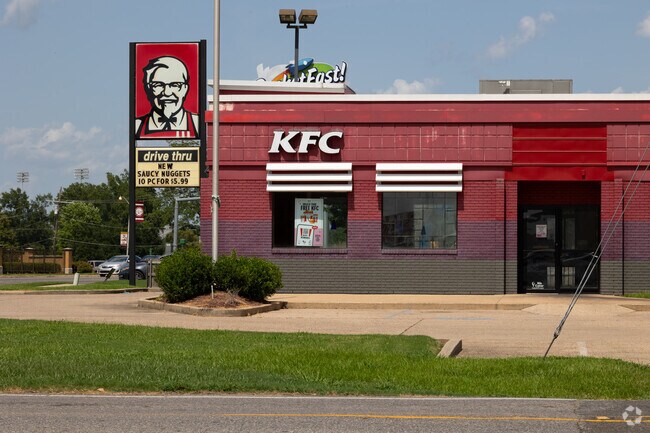 KFC is also just around the corner for the students to grab a quick bite.
