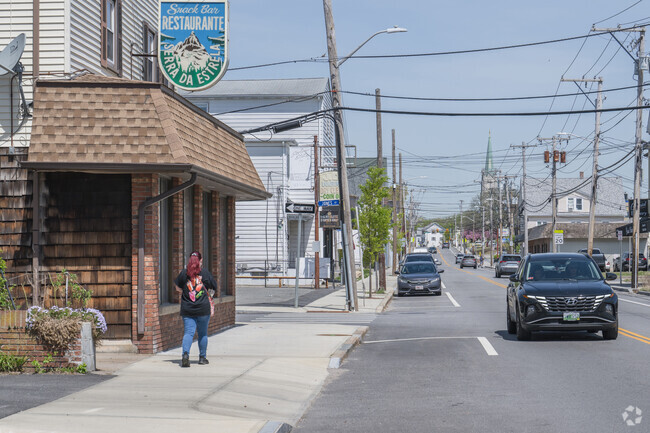 Broad Street in Valley Falls is home to many shops and fine restaurants like Serra De Estrela.
