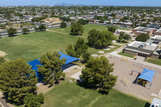 Children will enjoy ample outdoor space at Lindbergh Elementary School in Mesa.