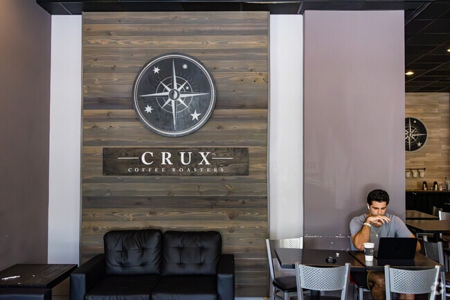 Abacoa residents can get some work done and enjoy a coffee at Crux Coffee Roasters.