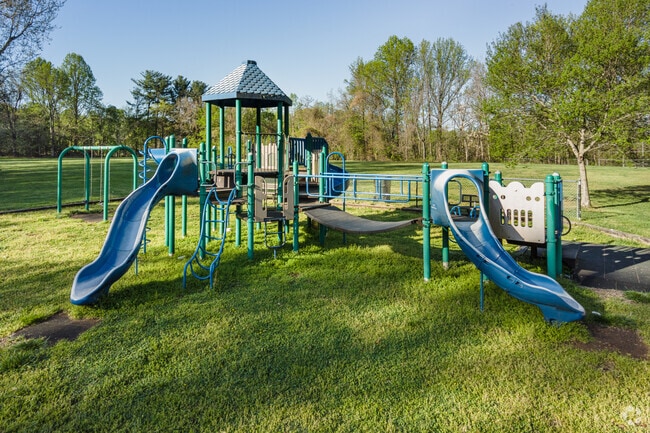 Fairhaven Park features a playground and open green space.