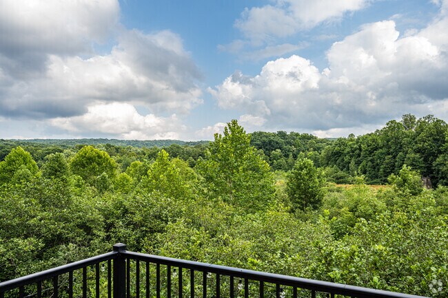 Brookhaven has incredible views from the higher elevations with plenty of green space.